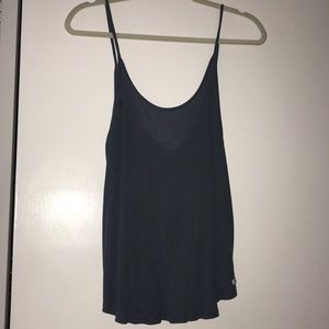 Grey/Blue flowy tank